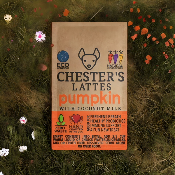 CHESTER'S PUMPKIN SPICE LATTE DOG TREATS